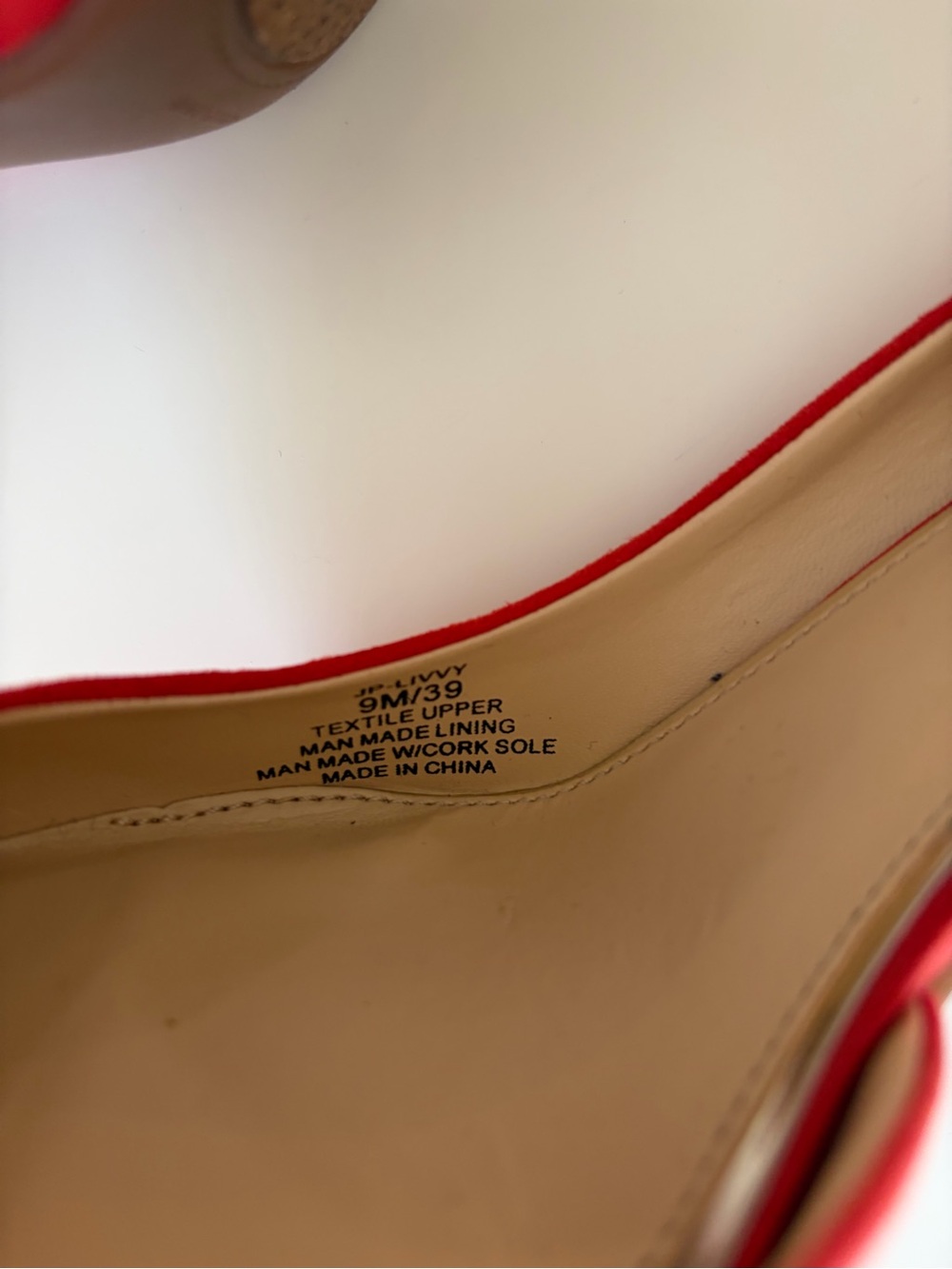 Jessica Simpson Red Pointed Toe Stiletto Pumps size 9 - Picture 4 of 10